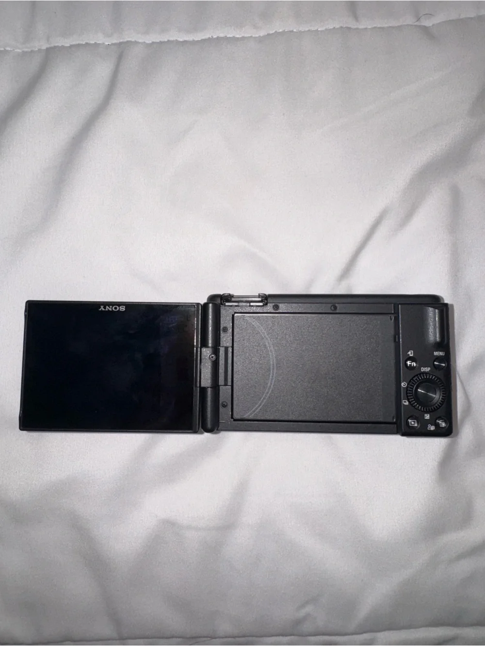 Sony ZV-1F Black Compact Camera with Lens Cap